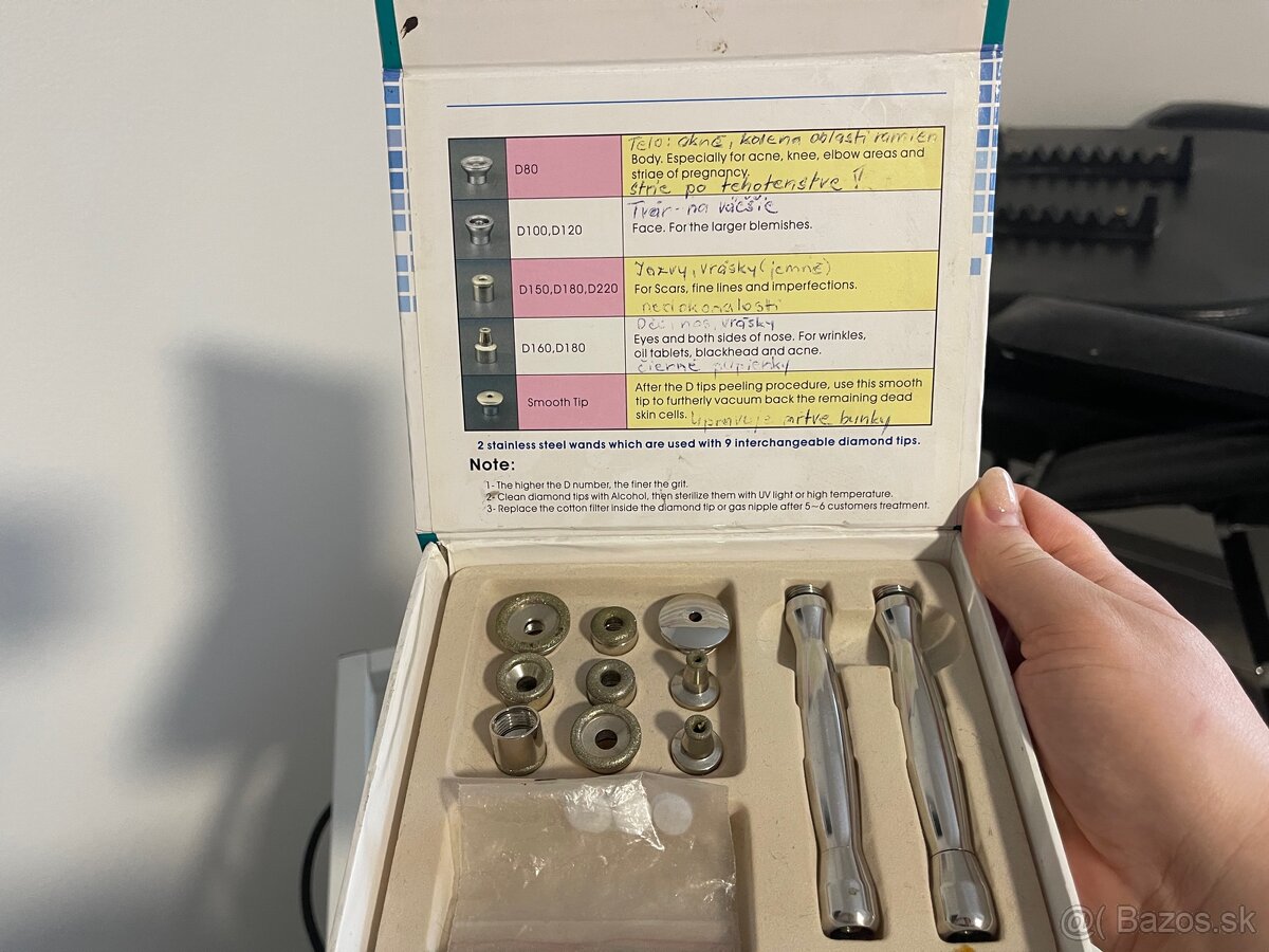 Kozmetický prístroj - Mikrodermabrázia - 2