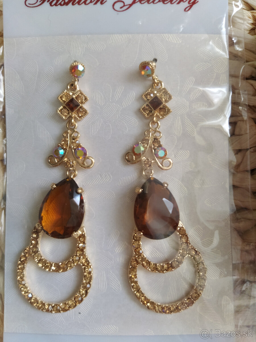 NOVÉ rôzne náušnice a vlasové doplnky (osobný odber) - 2