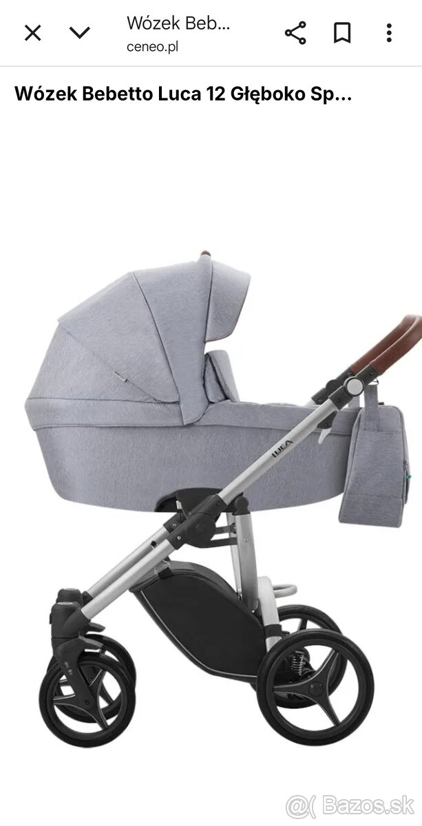 Kočík bebetto 3v1 - 2