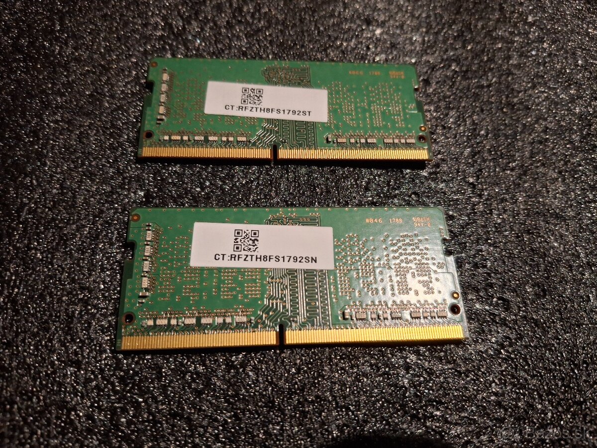 set 2x 4GB ddr4 notebook / SO dimm - 2