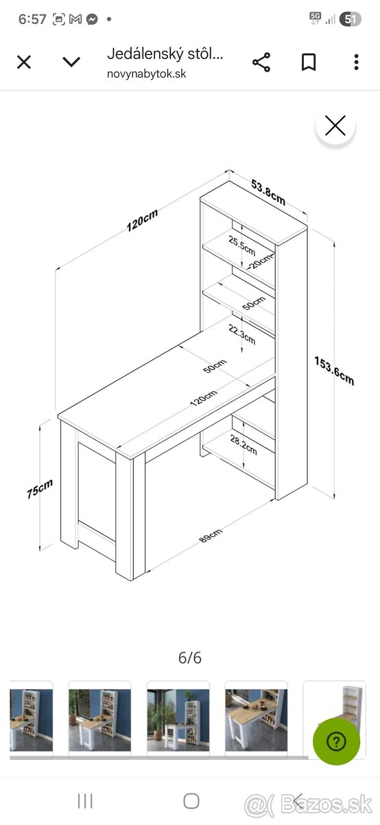 Kuchynský stôl - 2
