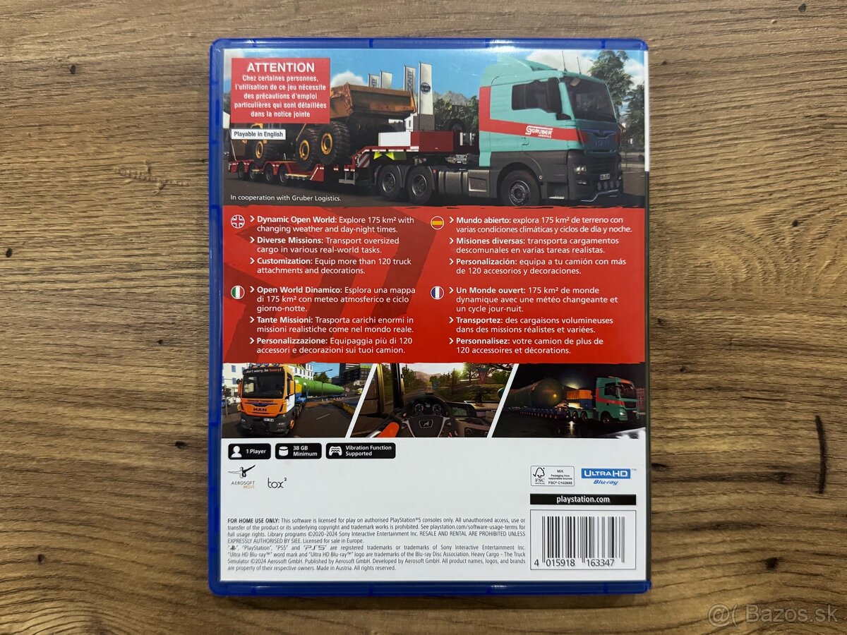 Hra PS5 - Heavy Cargo The Truck Simulator - 2