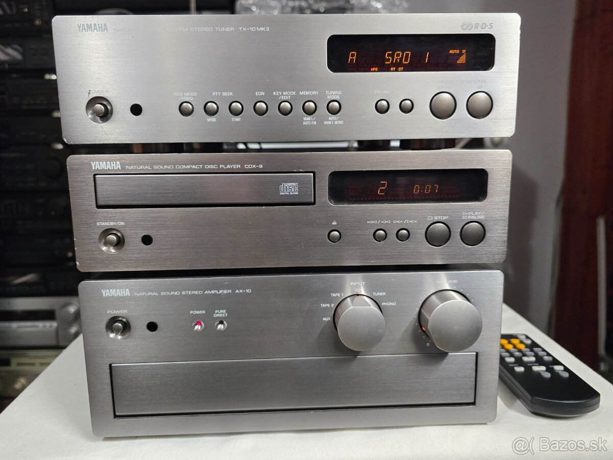 Yamaha AX10+TX10+CDX9 hifi zostava midi formát - 2