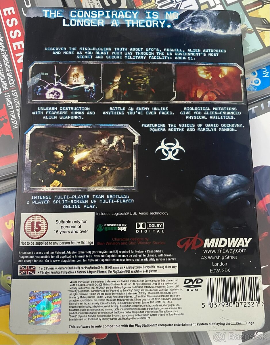 Area 51 PS2 (Steelbook) - 2