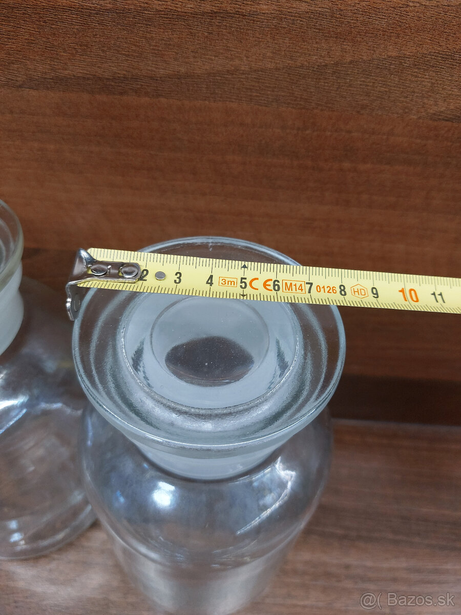 prachovnice - flaše so zábrusom - 2