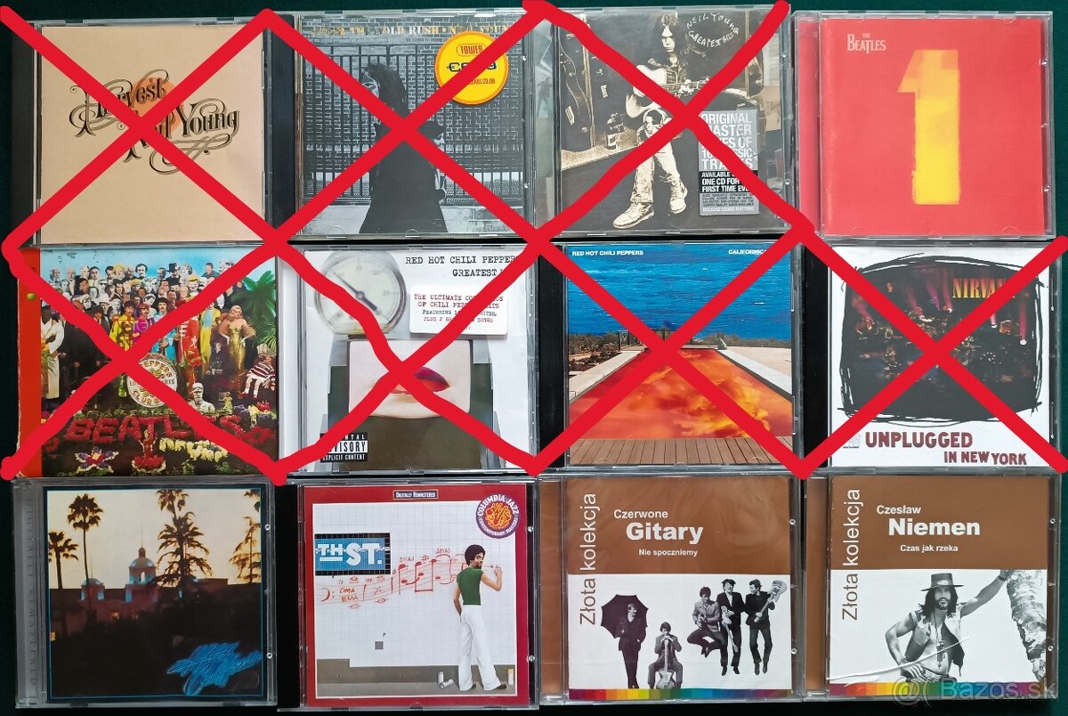 CD- Iron Maiden,Metallica,Nirvana... - 2