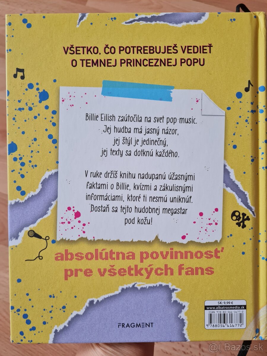 Billie Eilish fan kniha - 2