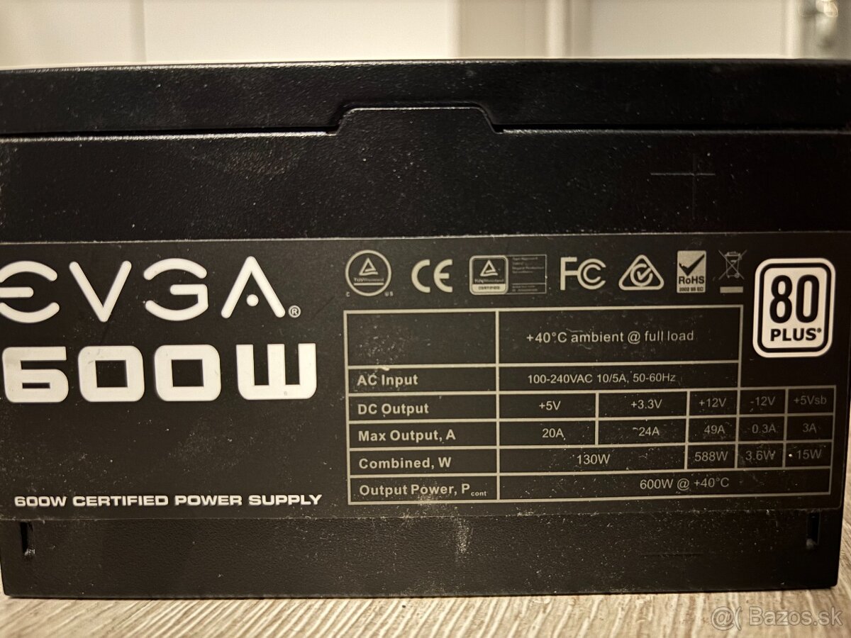 PC Zdroj EVGA 600 W - 2