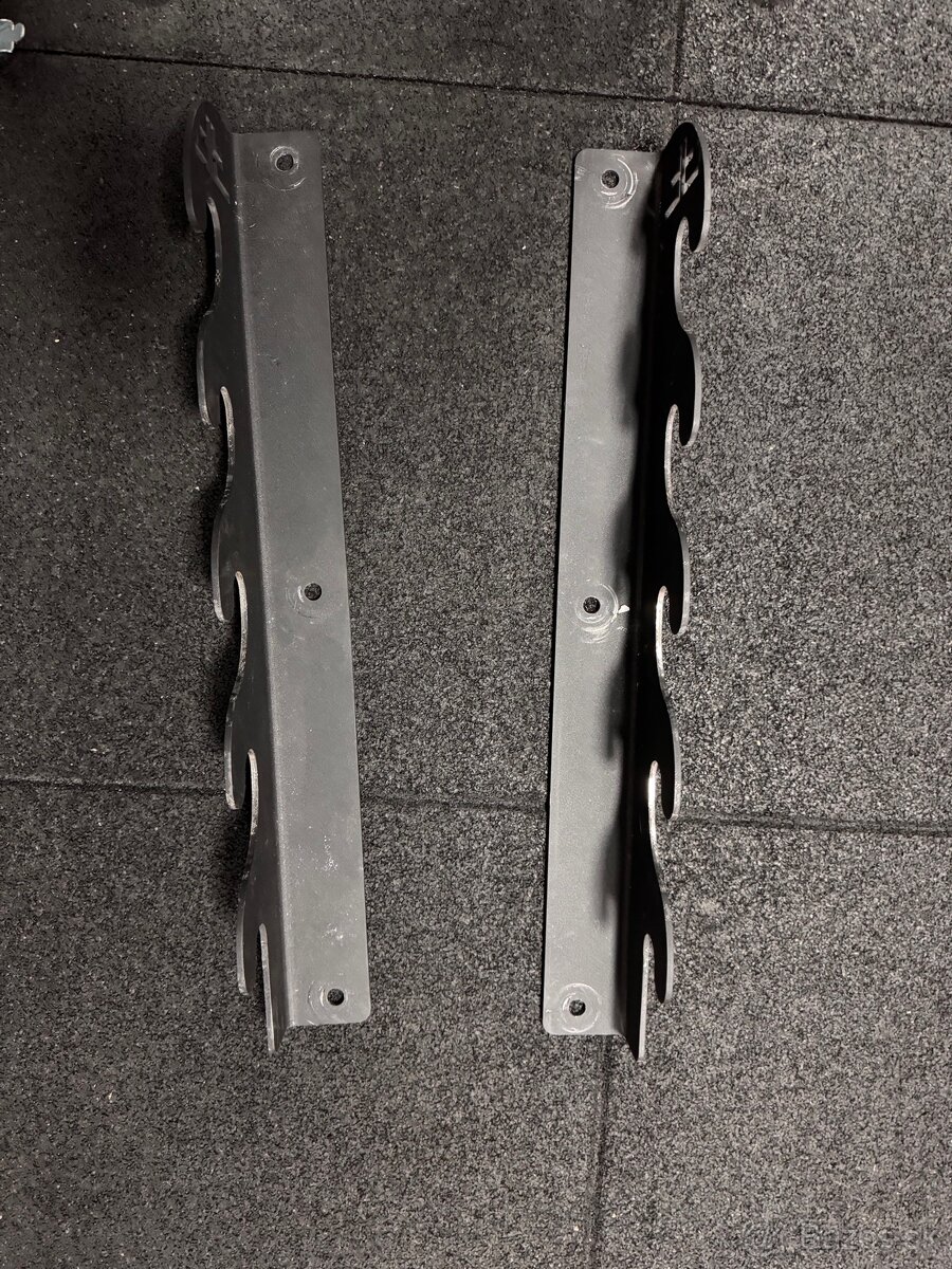 Držiak na osy / tyče – Forward Fitness, oceľový, na stenu - 2