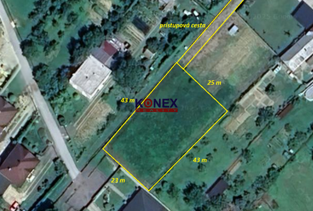 Pozemok na výstavbu rodinného domu VRANOV n/T - 2