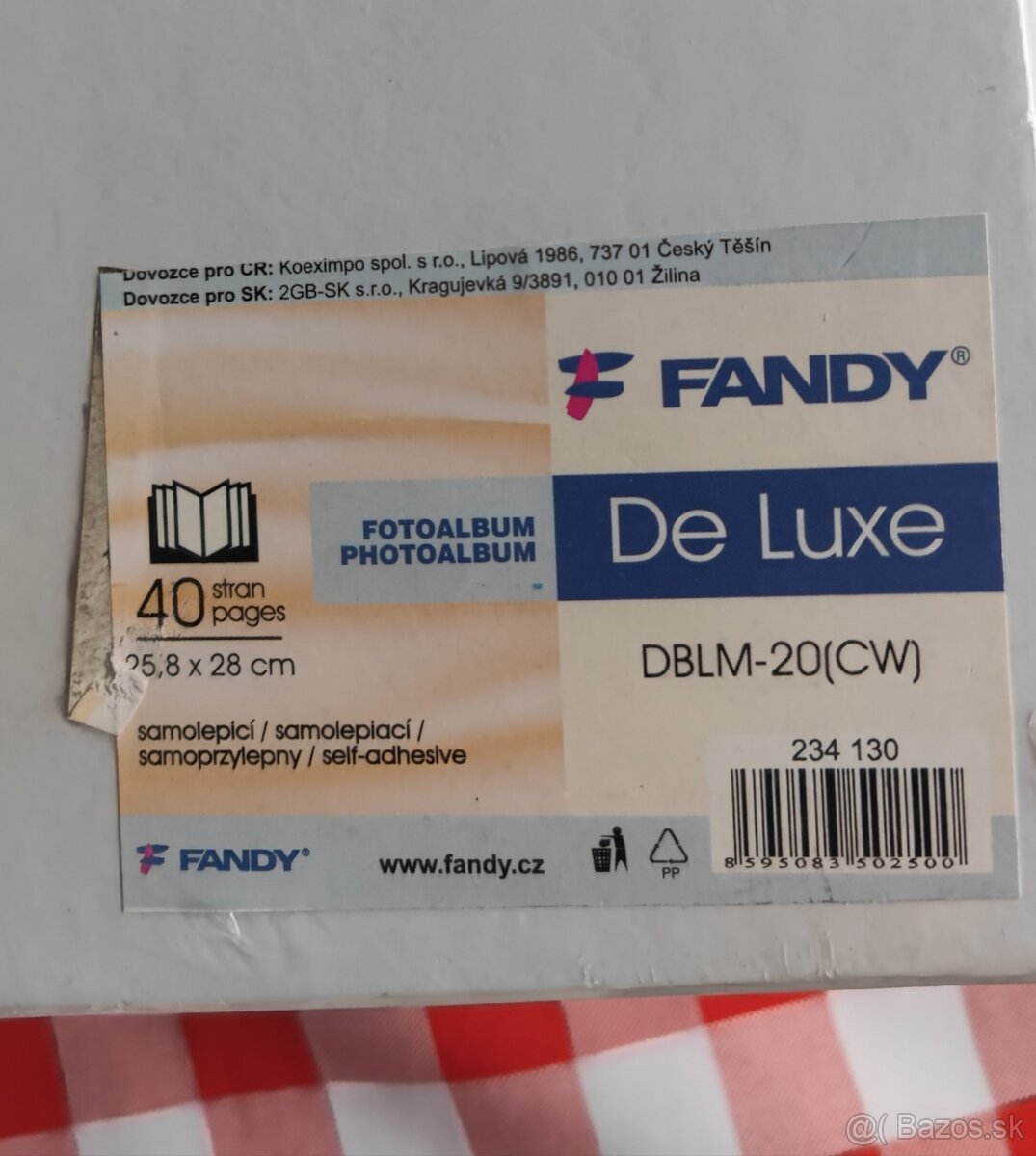 Svadobný album Fandy - De Luxe - DBLM-20 (CW) - 2
