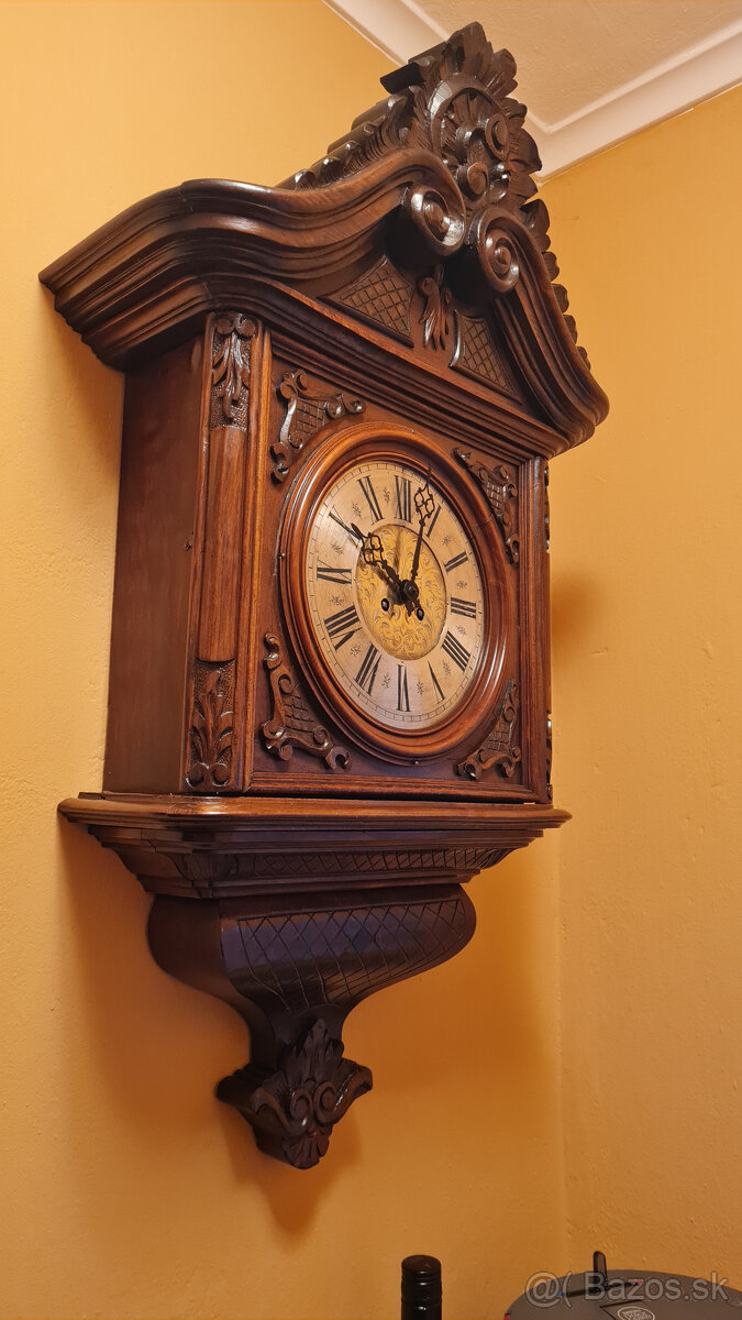 viedenské barokové historické hodiny Kienzle - 2