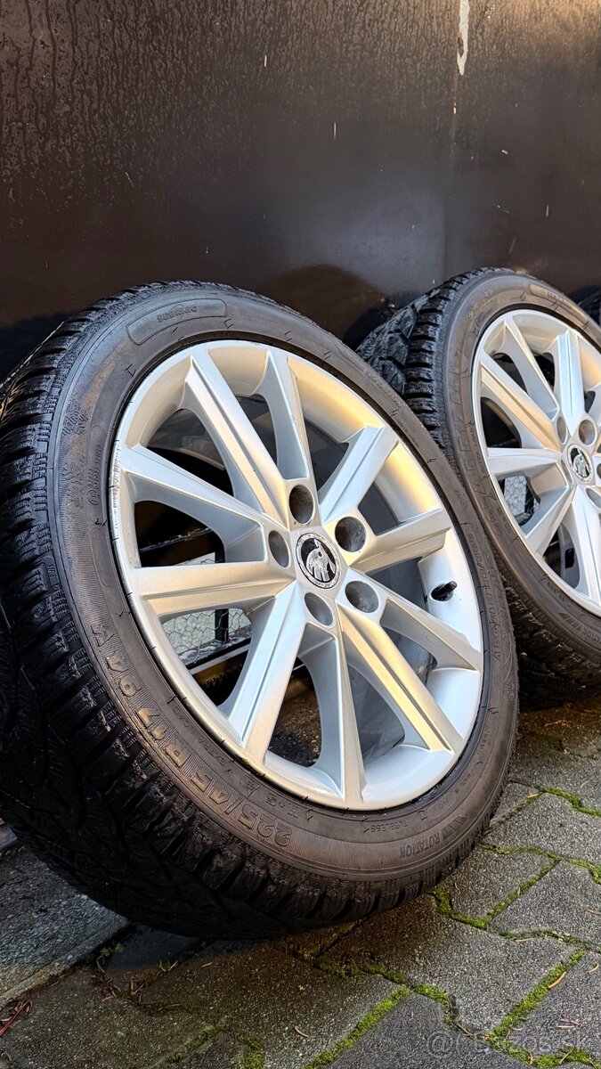 Alu disky Škoda 17" palcové Elegance - 2