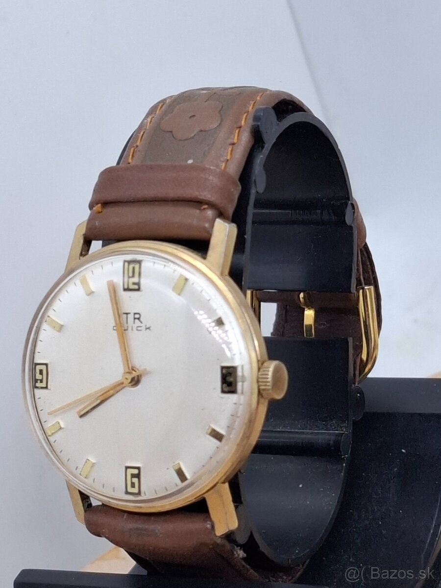Predám funkčné Švajčiarske hodinky TR Quick 17 jewels 85 € - 2
