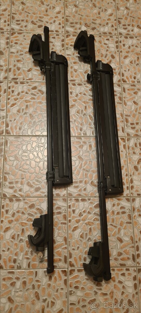 Strešný nosič Thule + nosic na lyze - 2