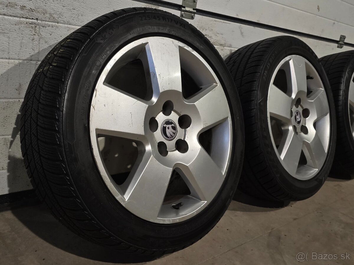 Zimná Sada Škoda SOLID ET37 +225/45 R17 - 2
