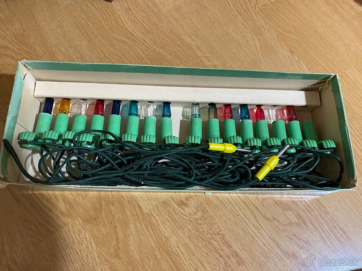 Predam retro vianočné svetielka sviečky - 2