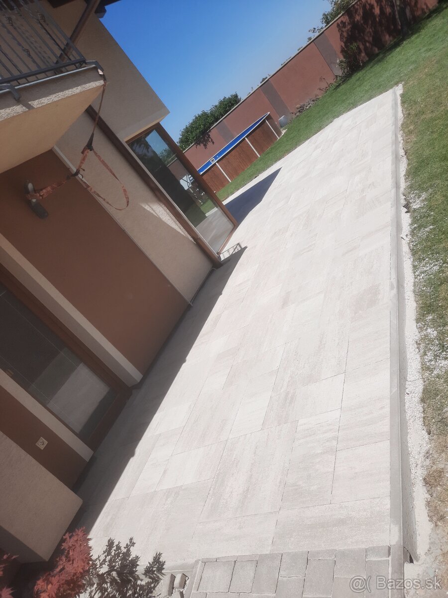 Pokládka zamkovej dlažby - 2