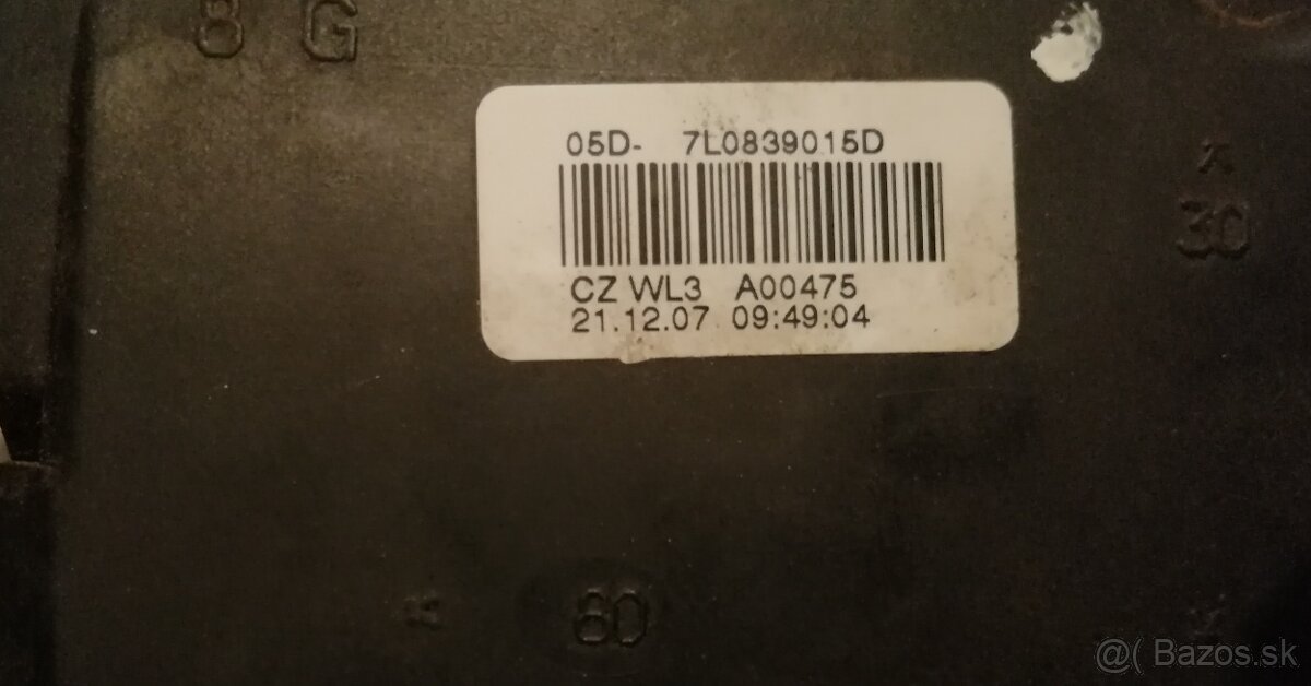 Predám originál zadný ľavý zámok dverí škoda octavia II - 2