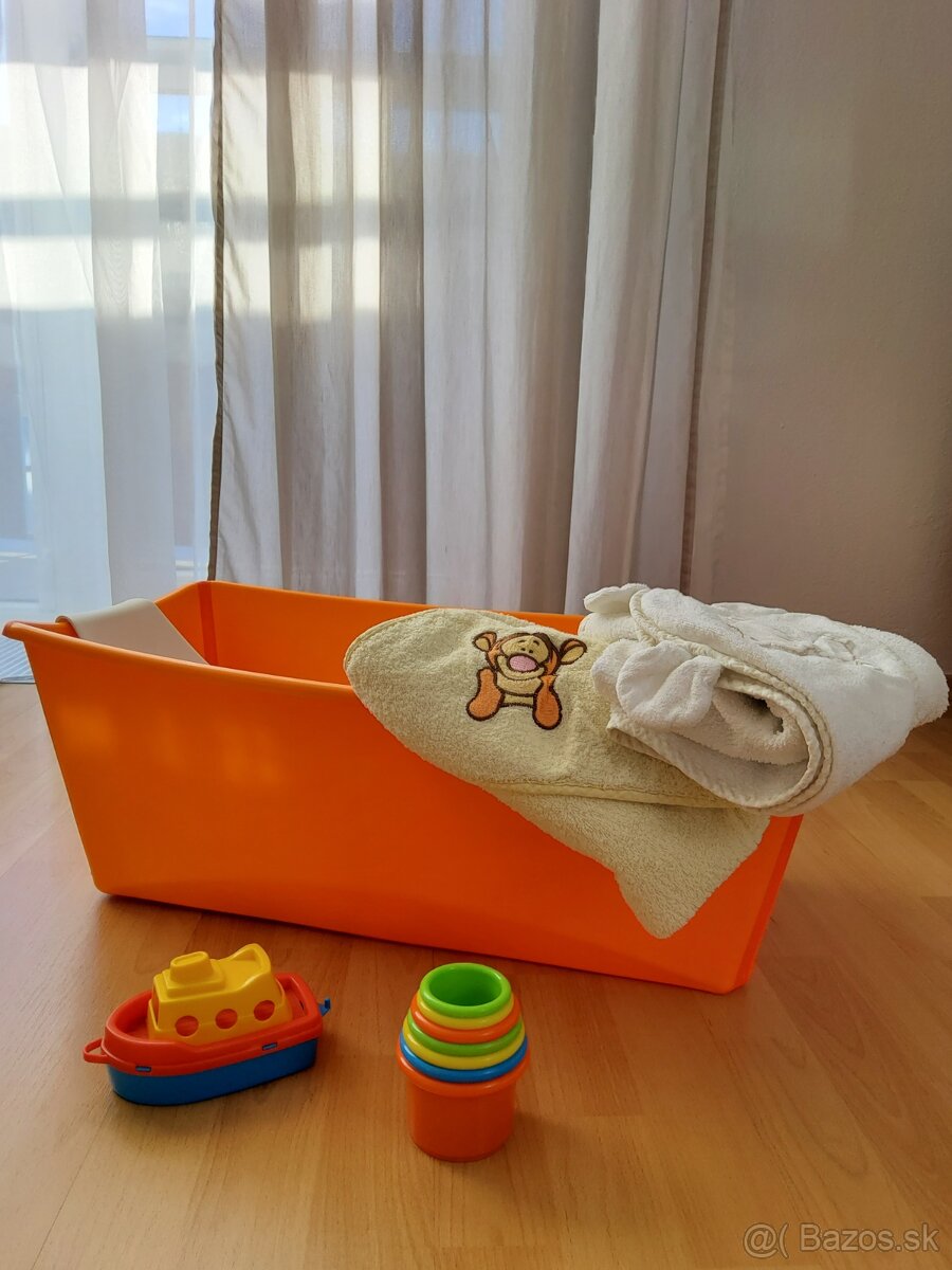 STOKKE vanička Flexi Bath a lehátko do vaničky + darček - 2