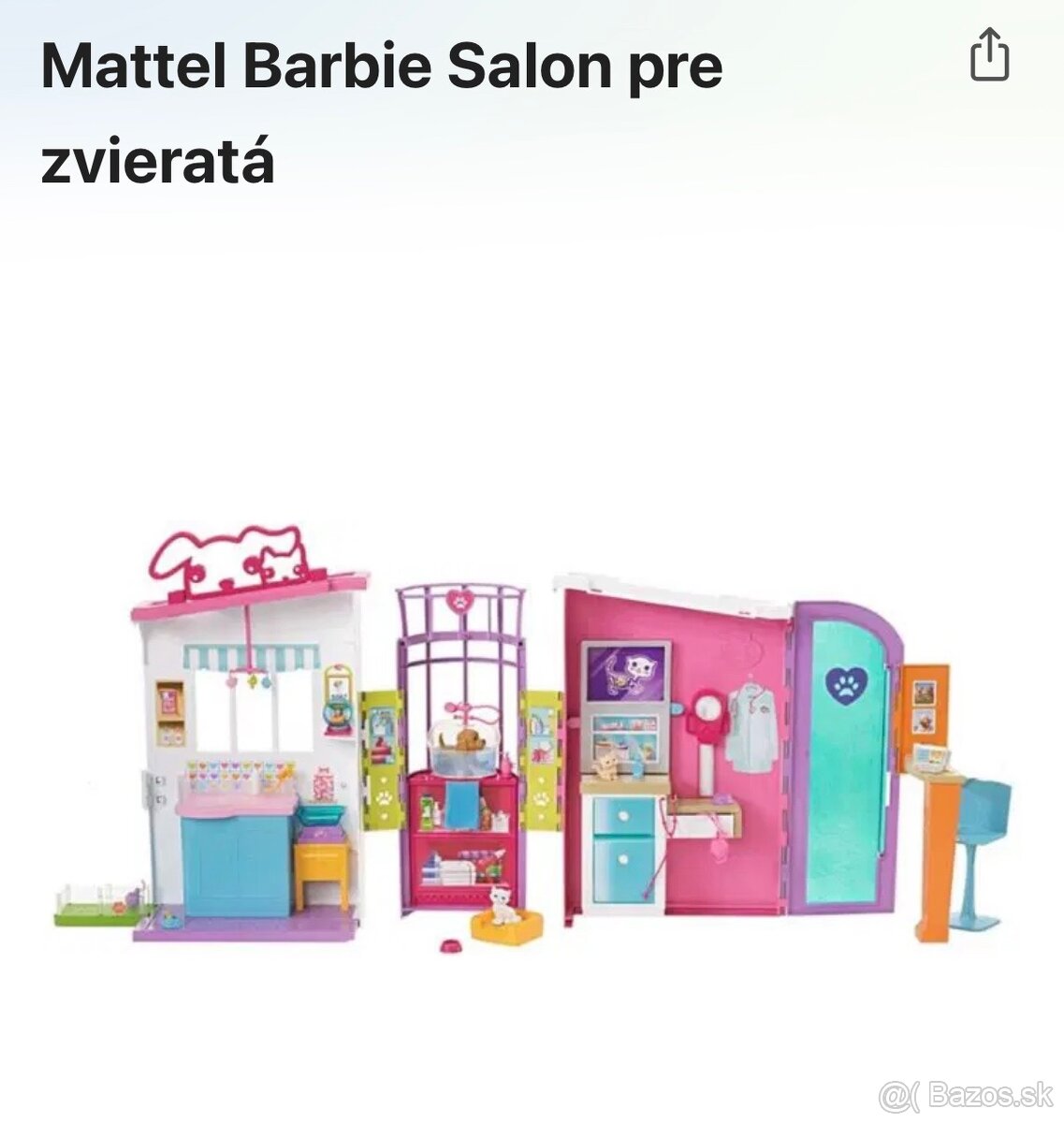 Barbie salón pre zvieratá - 2