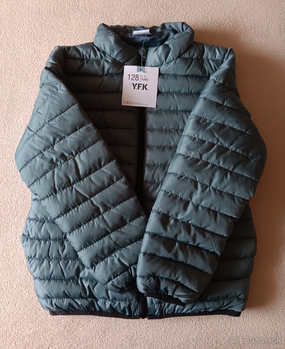 Nová prechodná bunda chlapec veľ. 128 - 2