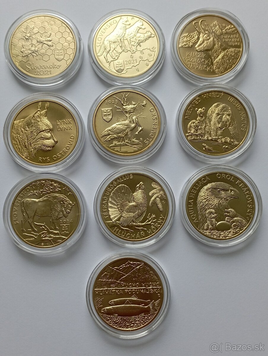 5€ mince Fauna a Flóra - 2