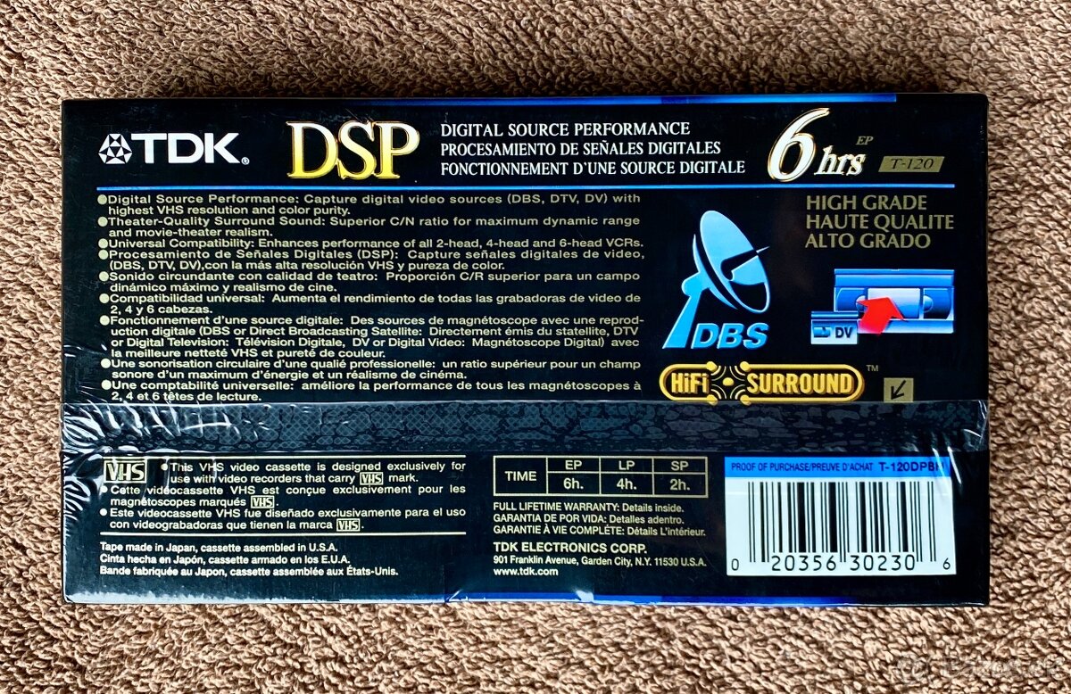TDK VHS Video Kazety - 2