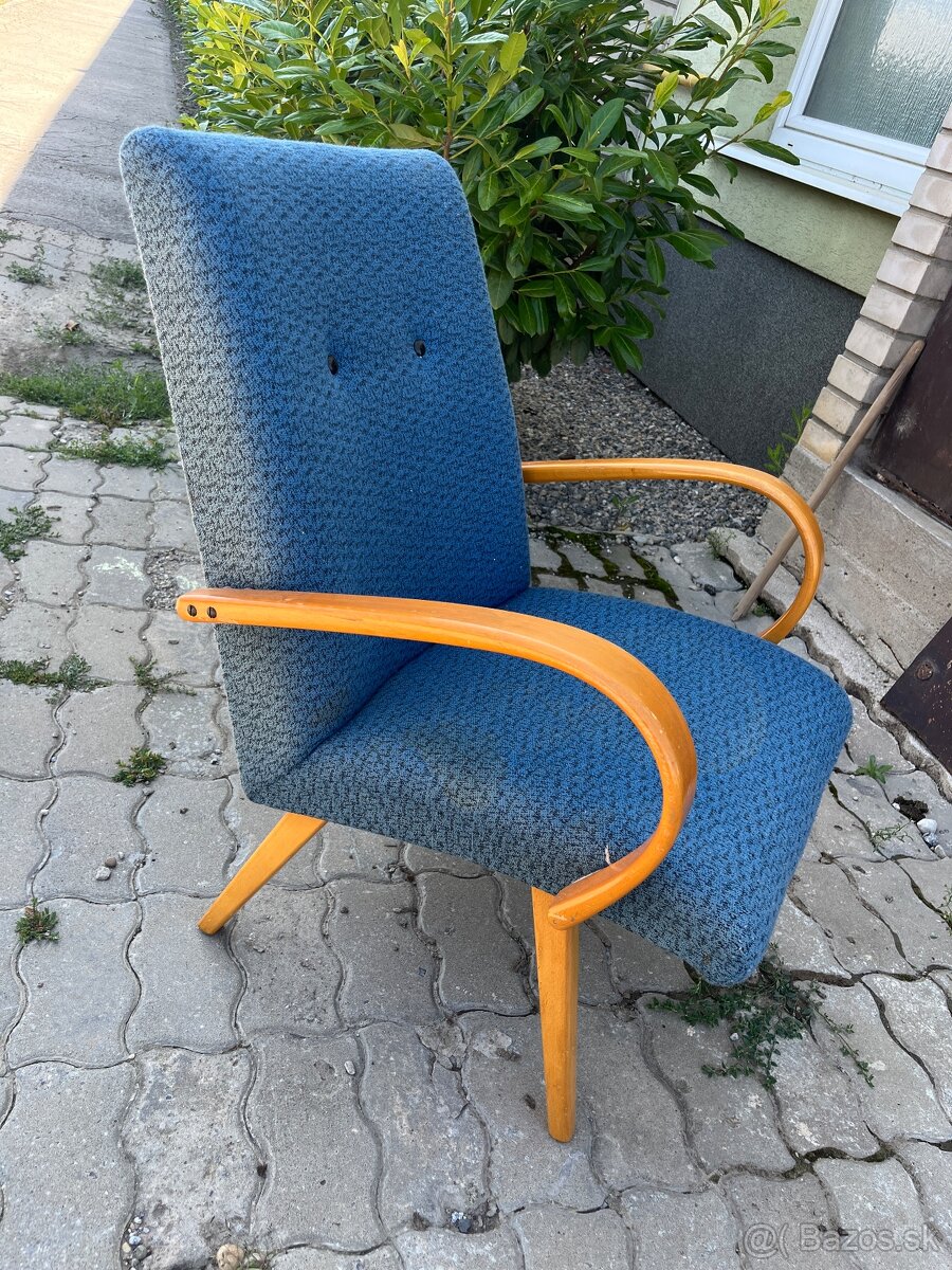 2x retro kreslo - 2