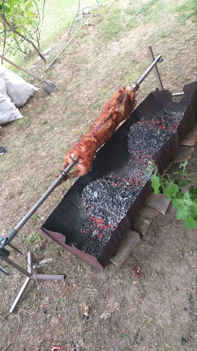 Ražeň na prasa - jahňa, NOVÝ model - 2