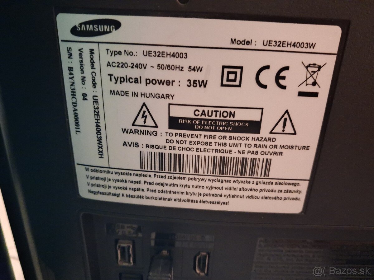 Samsung UE32EH4003W - 2