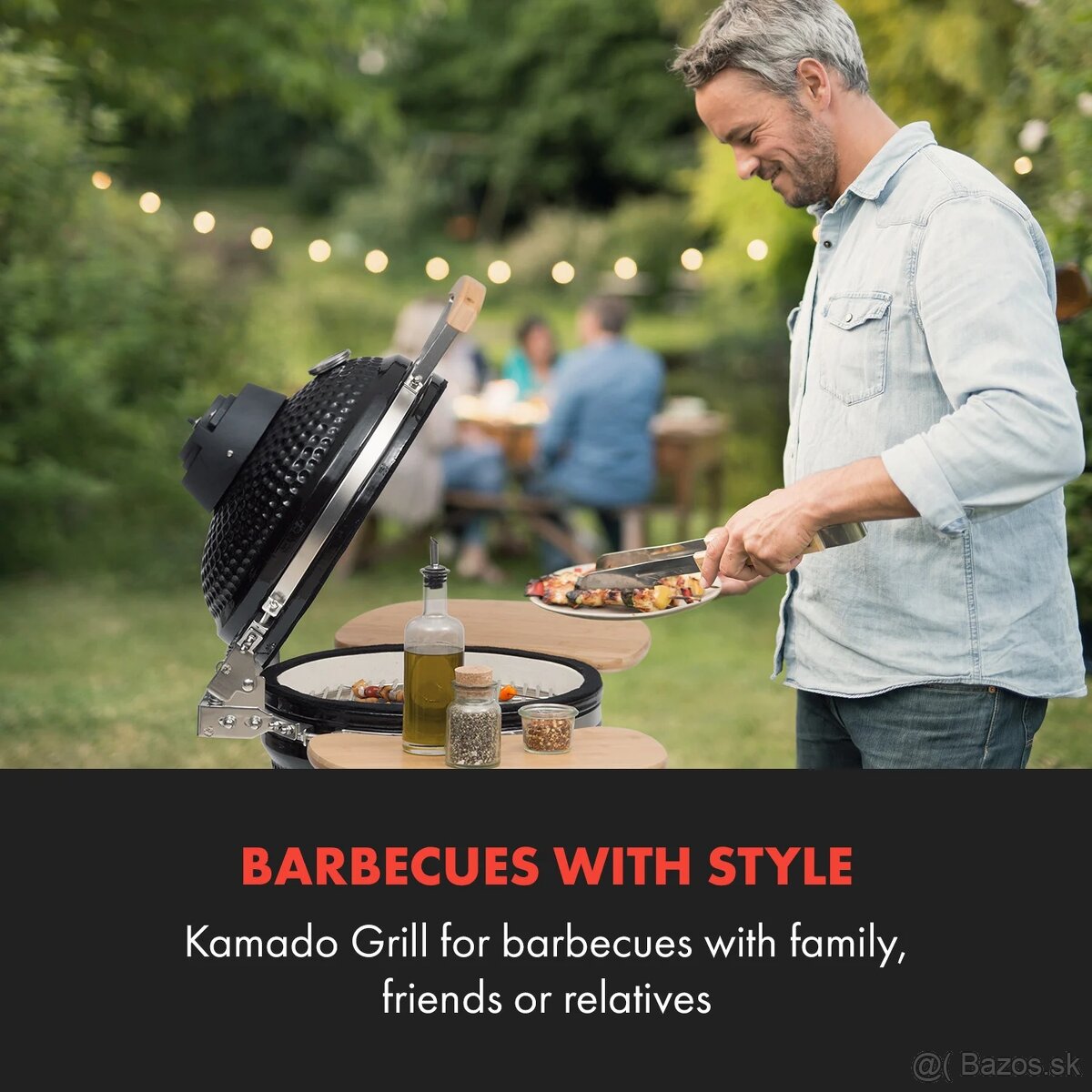 Klarstein kamado gril Wagyu 34,5 cm - 2