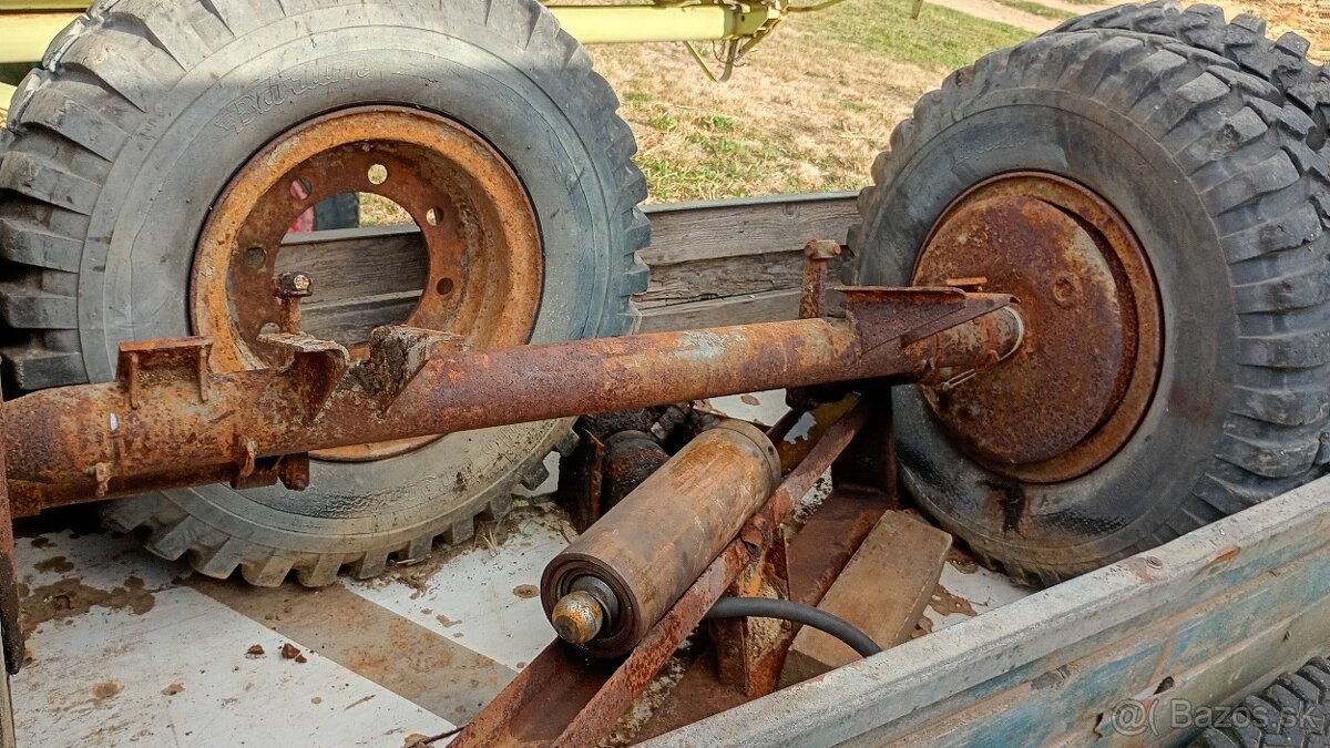 Náprava na 7t vlecku - 2