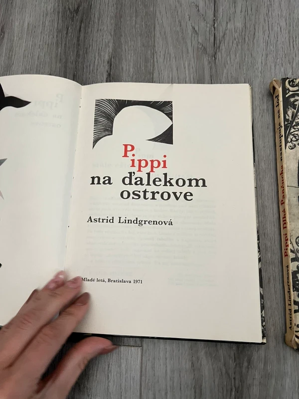 PIPPI – staré slovenské vydania - 2