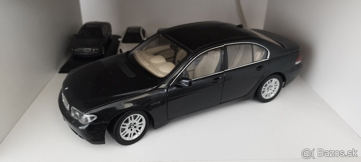 Na predaj mám model BMW 745i, e65, mierka 1:18, KYOSHO. - 2