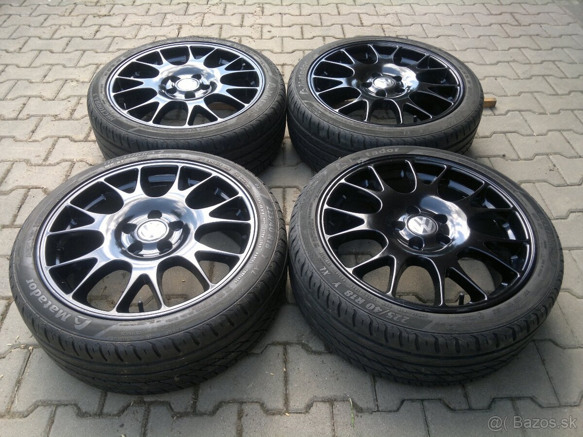 Elektrony VW GOLF GTI EDITION 30 BLACK 5x112 r18, letne pne - 2