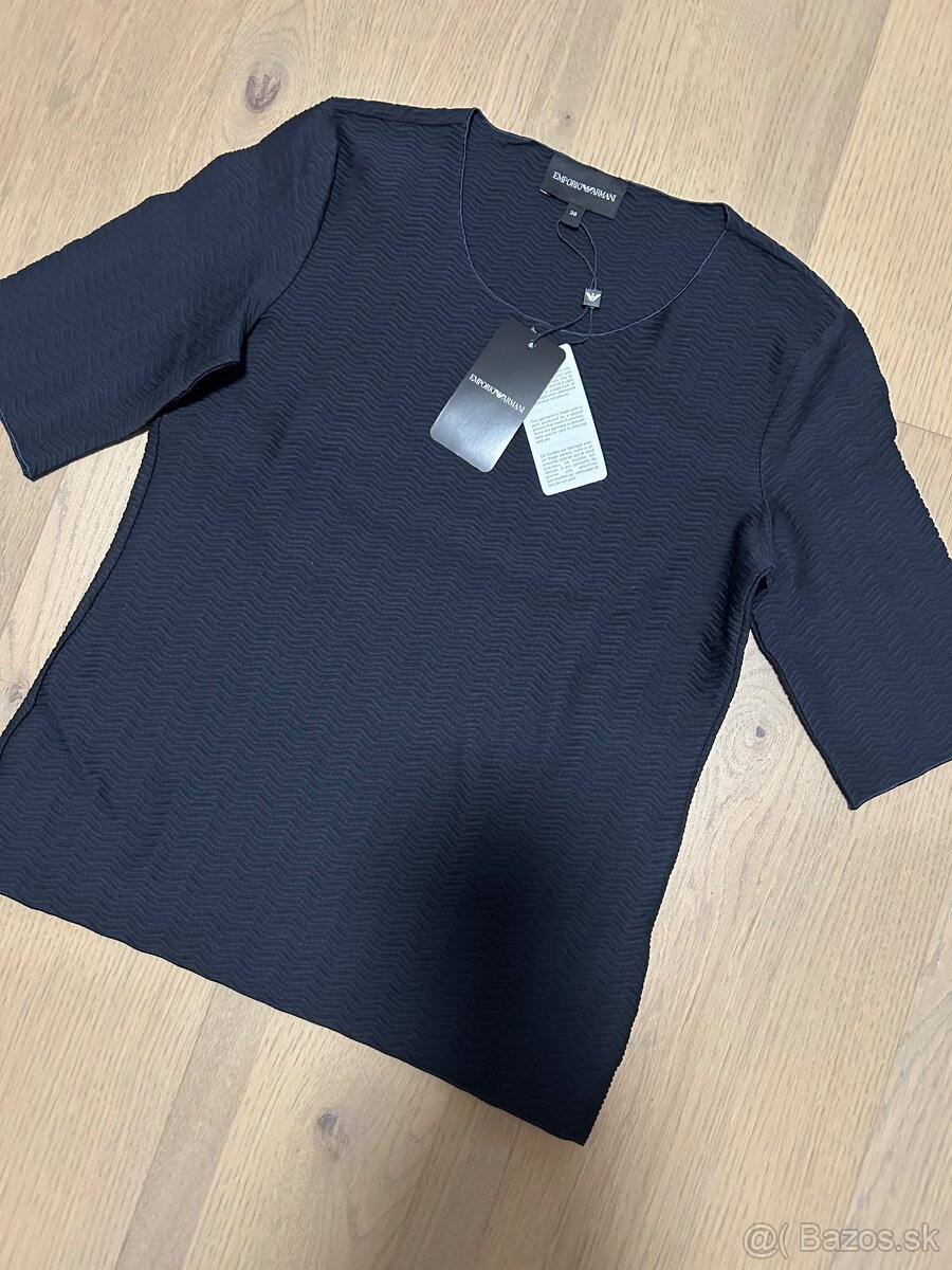 Emporio Armani tricko IT38 / naša 34 modré - 2