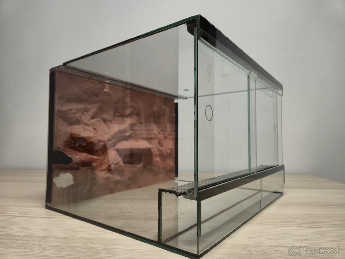 Sklenené terárium 42,5 × 35 × 28 cm - 2