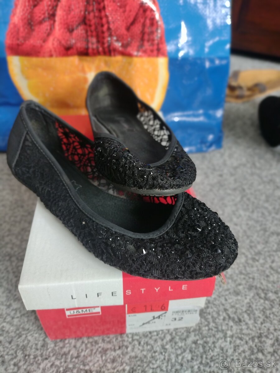 čierne baleríny - 2