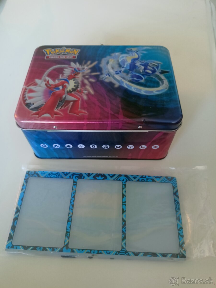 Pokémon kufrík + magnetický stojan na 3 karty - 2