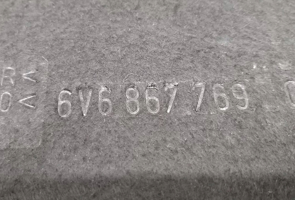 Škoda Fabia III 3 2015- kufrové plato - 2