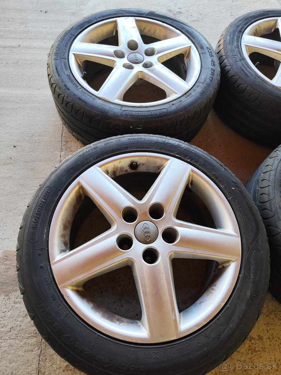 Predám ALU disky Audi 5x112 R17 - 2