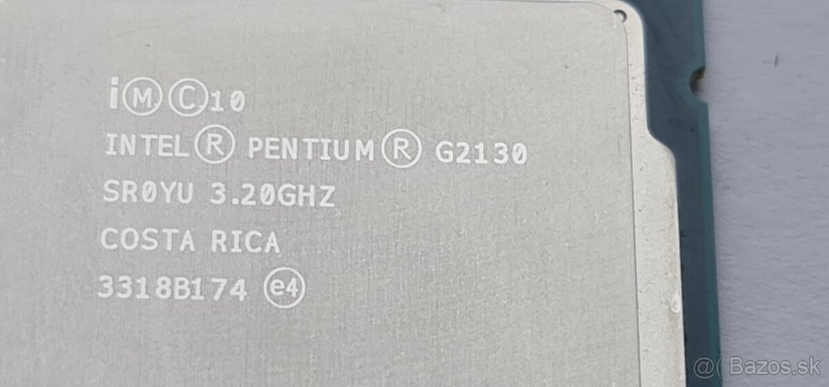 Intel® Pentium® Processor G2130 3M Cache, 3.20 GHz - 2