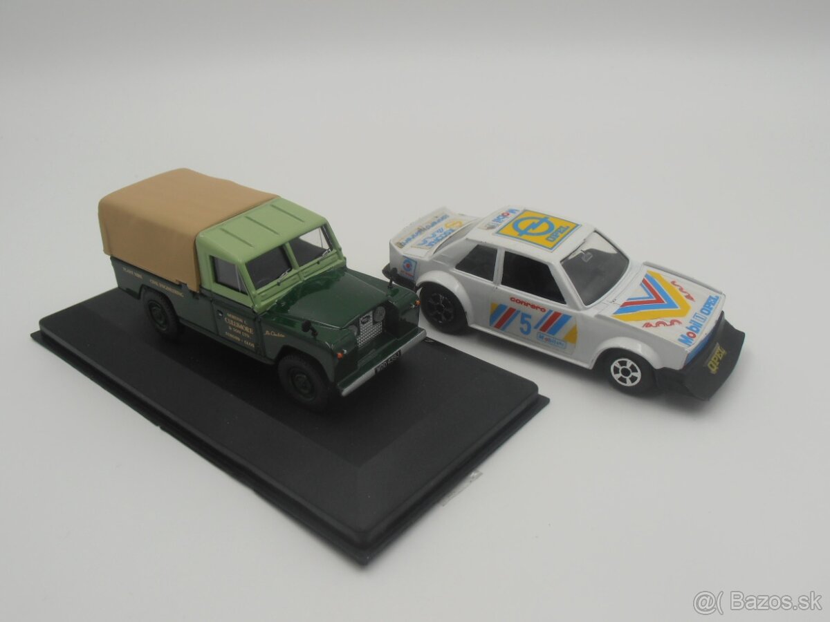 Land Rover 1/43, Opel Ascona 1/40 - 2