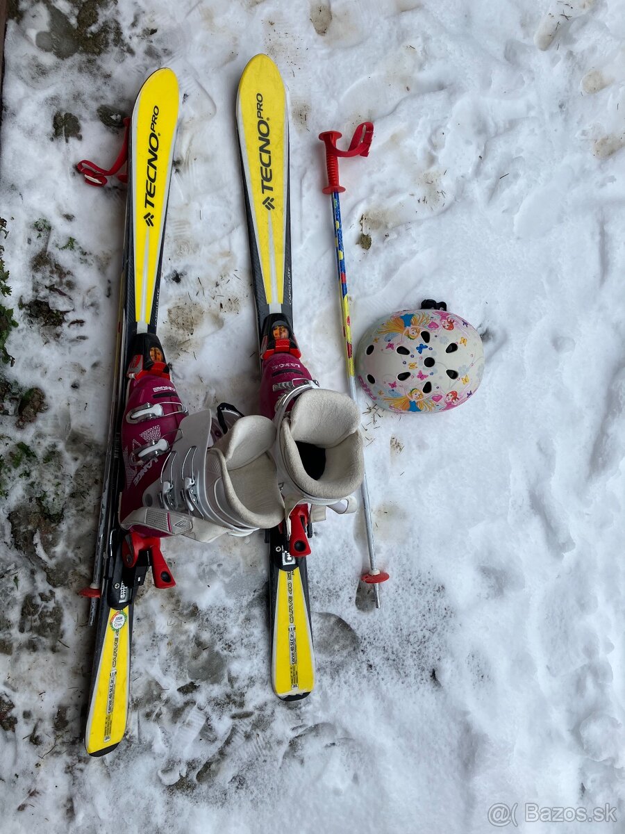 Detské lyže 118cm set - 2
