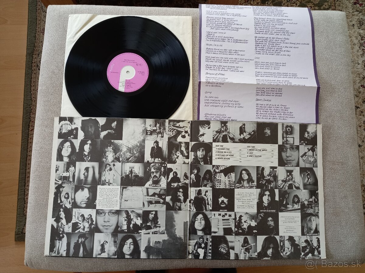 DEEP PURPLE „ Machine Head“ /Purple ,1972//rozkl obal+ t - 2