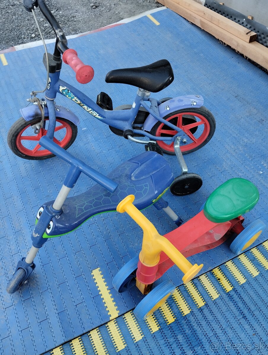Predám bycikel a odrazadlo scuttlebug - 2