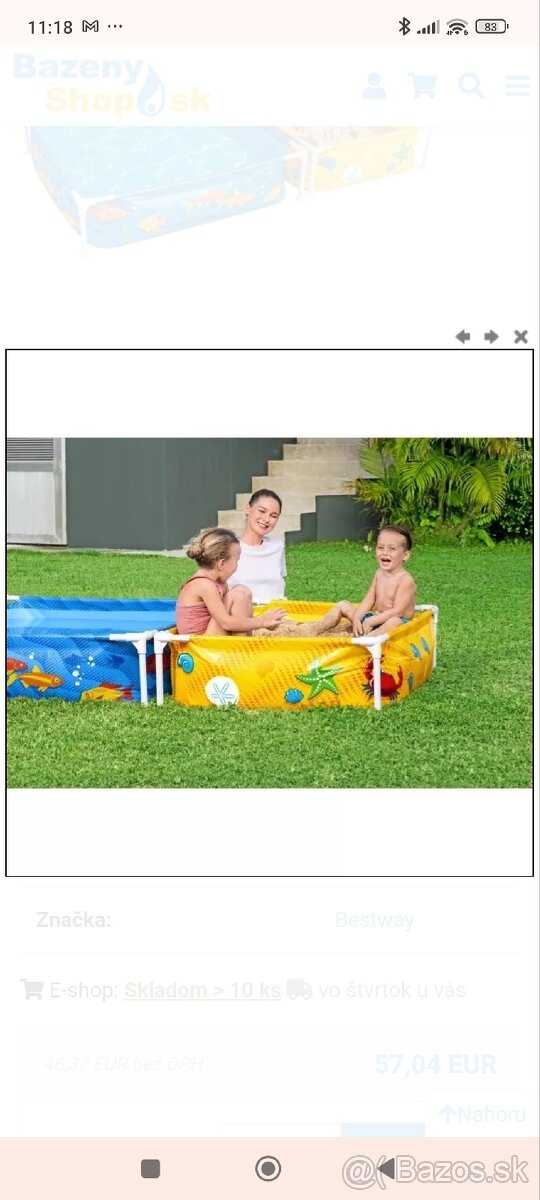 Nový detský bazén s pieksoviskom - 2