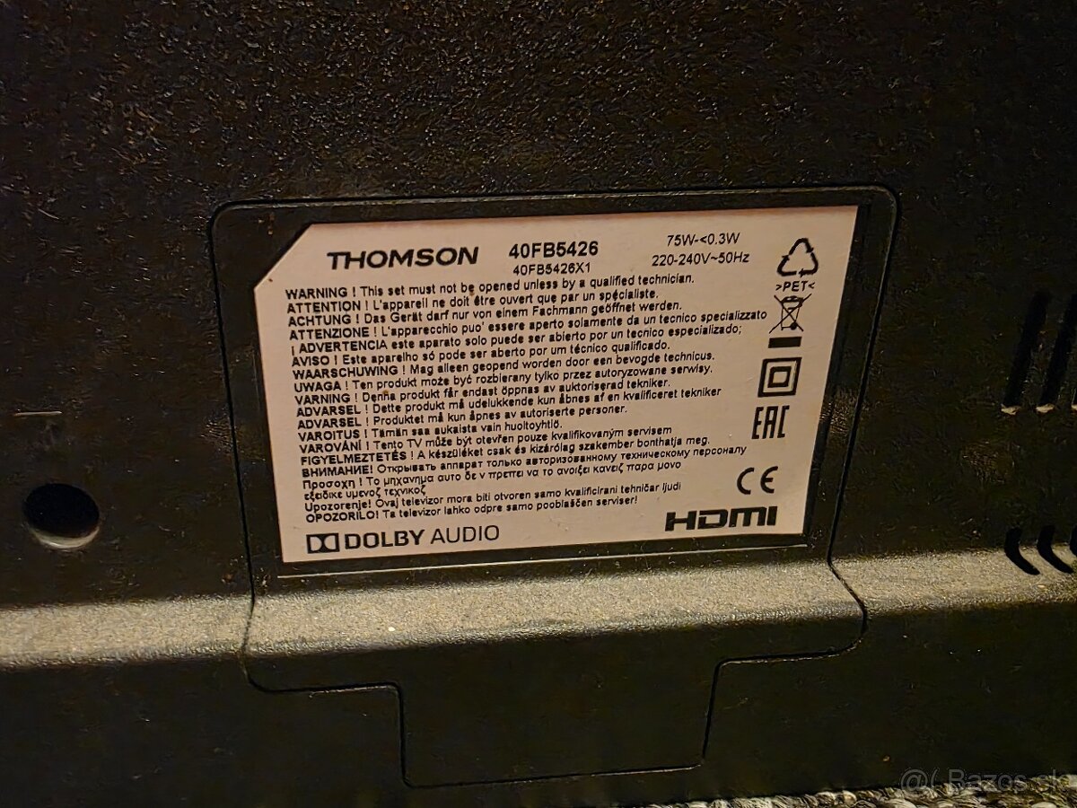 Thomson 40" - 2