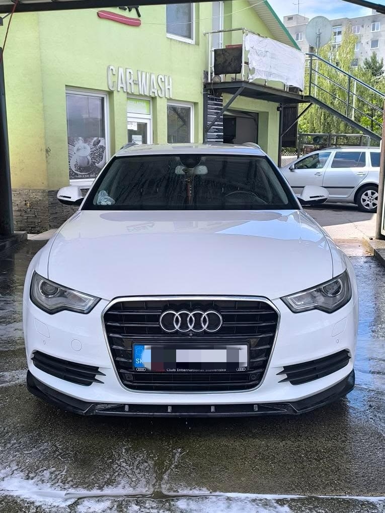 audi a6 c7 lip podnárazník - 2